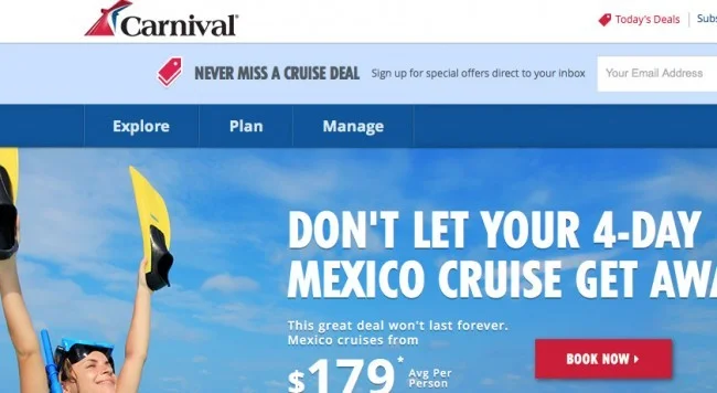 [LAからメキシコクルーズ＆ディズニーランド旅行記4] 安い航空券の時期に合わせたクルーズ旅行を探す