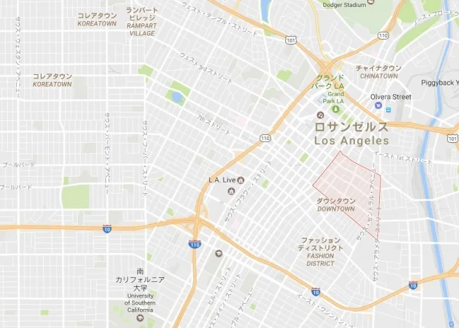 [LAからメキシコクルーズ＆ディズニーランド旅行記5] クルーズの旅程前後で泊まる宿さがし。ロサンゼルスの治安と危険なエリアも一緒に調べてみた。