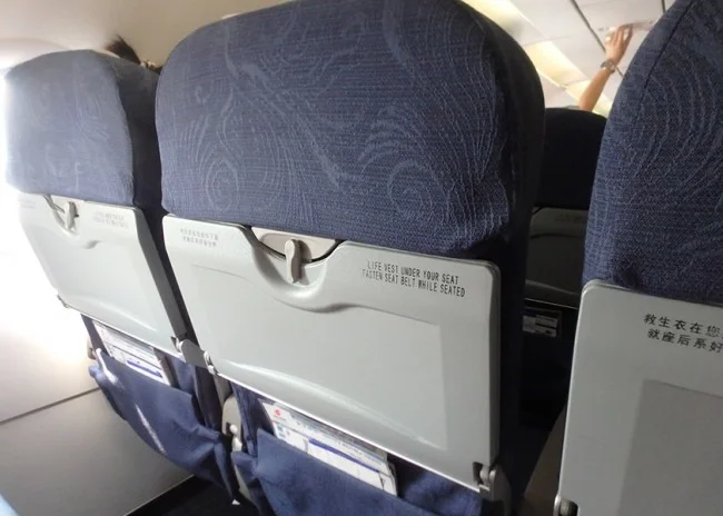 [LAからメキシコクルーズ＆ディズニーランド旅行記14] 中国国際航空CA928(NH5723 / ANAとの共同運行)のエコノミーの機内の様子 | 搭乗記