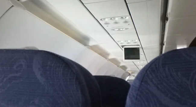 [LAからメキシコクルーズ＆ディズニーランド旅行記14] 中国国際航空CA928(NH5723 / ANAとの共同運行)のエコノミーの機内の様子 | 搭乗記