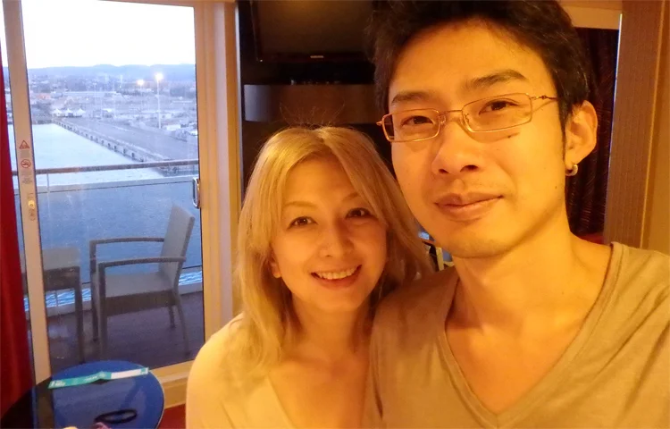 [初海外の両親を連れて冬の地中海クルーズ旅行記59] 6日目・モリオさんとミヅキさんですか!?読者さんにお会いする!