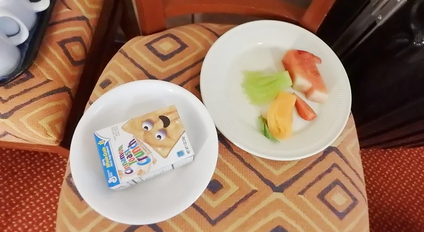 [LAからメキシコクルーズ＆ディズニーランド旅行記44] メキシコに到着。まずは朝食から。