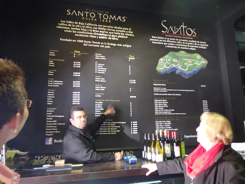 [LAからメキシコクルーズ＆ディズニーランド旅行記48] ワイナリー「SANTO TOMAS」