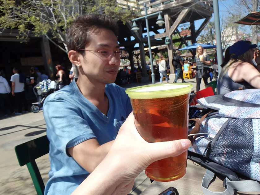 [LAからメキシコクルーズ＆ディズニーランド旅行記60] クラフトビールとチキンタコス