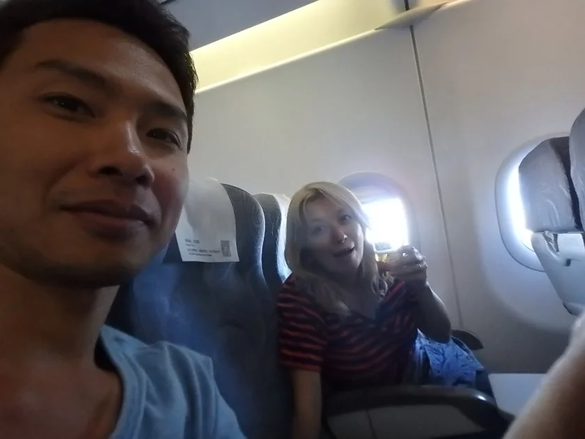 [LAからメキシコクルーズ＆ディズニーランド旅行記70] 北京で乗り継ぎ30分。待って!置いて行かないで!!!
