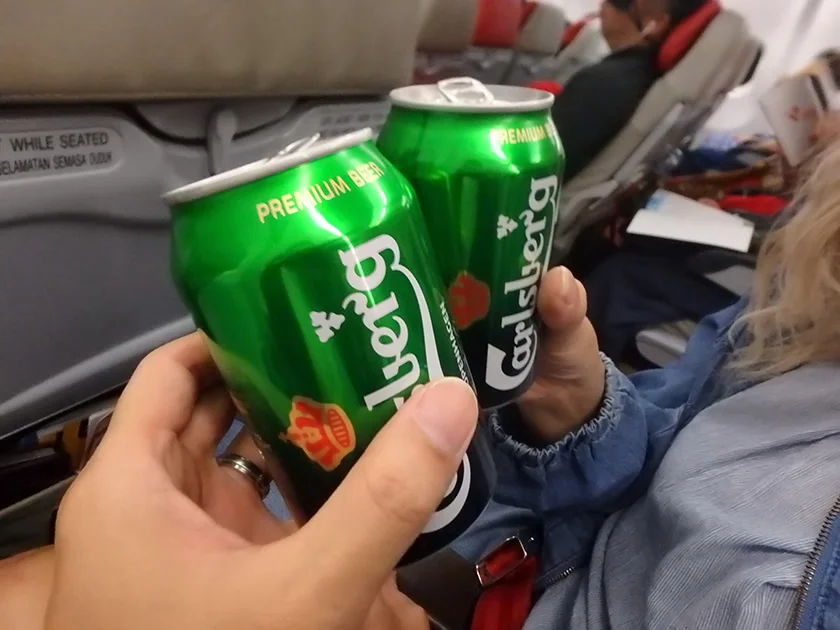 [エアアジアで行く激安ハワイ旅行記8] エアアジアさんからの就航記念サプライズ