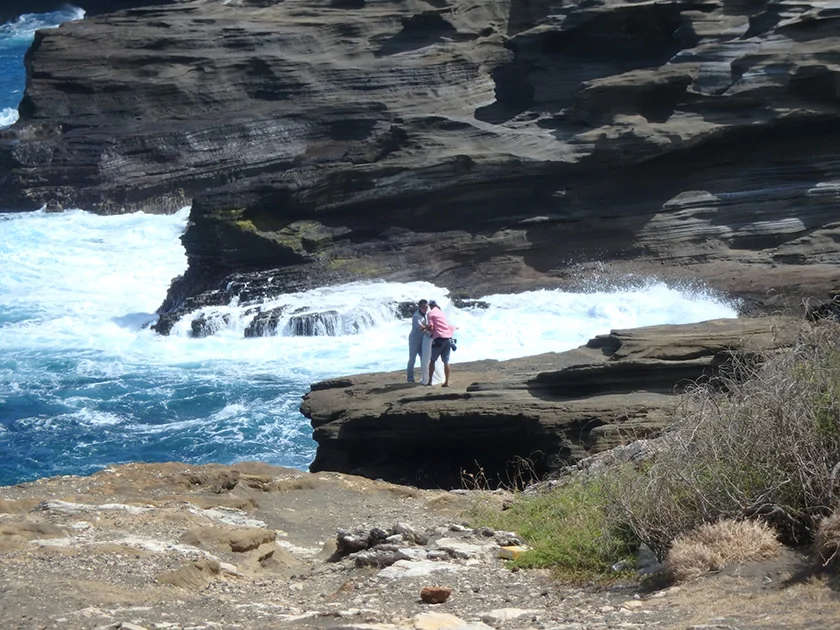 [エアアジアで行く激安ハワイ旅行記11] 絶景「LANAI LOOKOUT - ラナイルックアウト」にたどり着く。