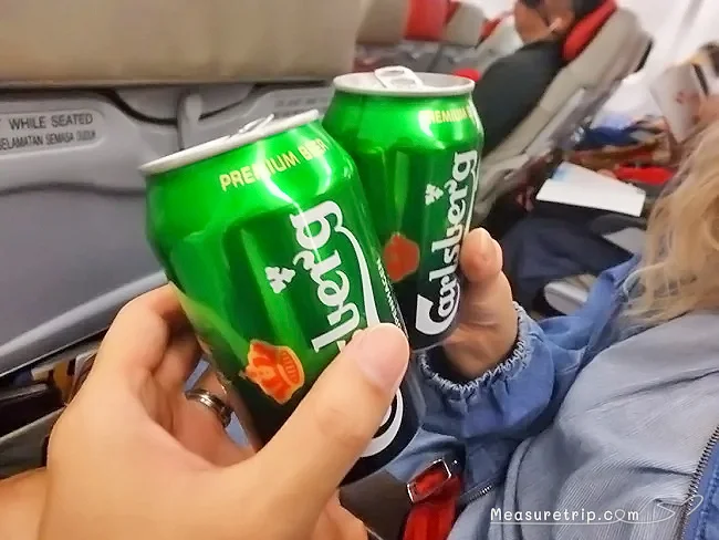 【実体験レポート】エアアジアX・ハワイ線の機内の様子と座席シートの広さ / LCC AirAsia