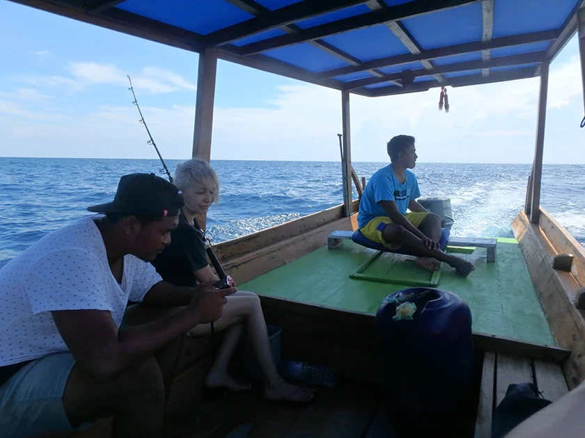 [インドネシアのパリピ秘境・ギリ島旅行記44] 初めての旅行先での釣り。そしてその成果は?
