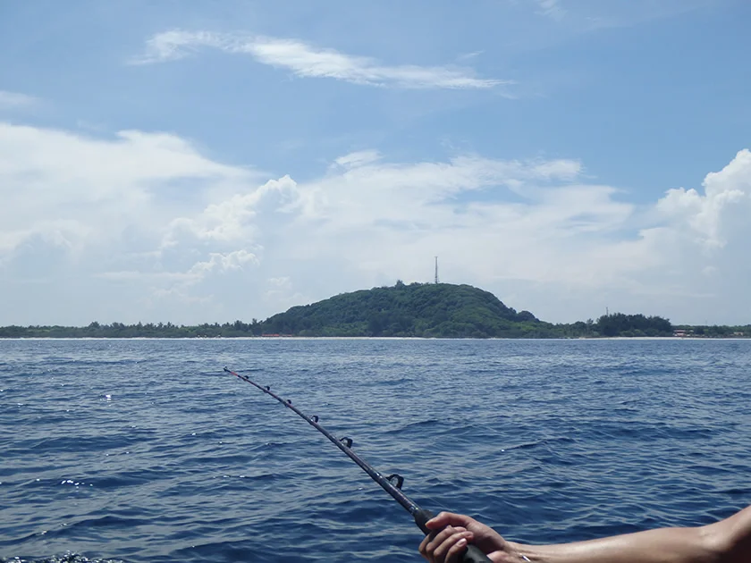 [インドネシアのパリピ秘境・ギリ島旅行記44] 初めての旅行先での釣り。そしてその成果は?