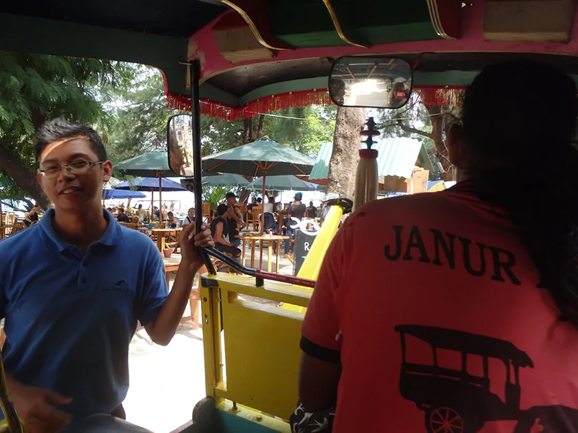 [インドネシアのパリピ秘境・ギリ島旅行記56] またね!ギリエコヴィラズ