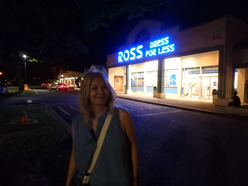 [エアアジアで行く激安ハワイ旅行記25] Ross Dress For Less - ロスドレスフォーレス@カネオヘでミヅキの買い物モード炸裂。