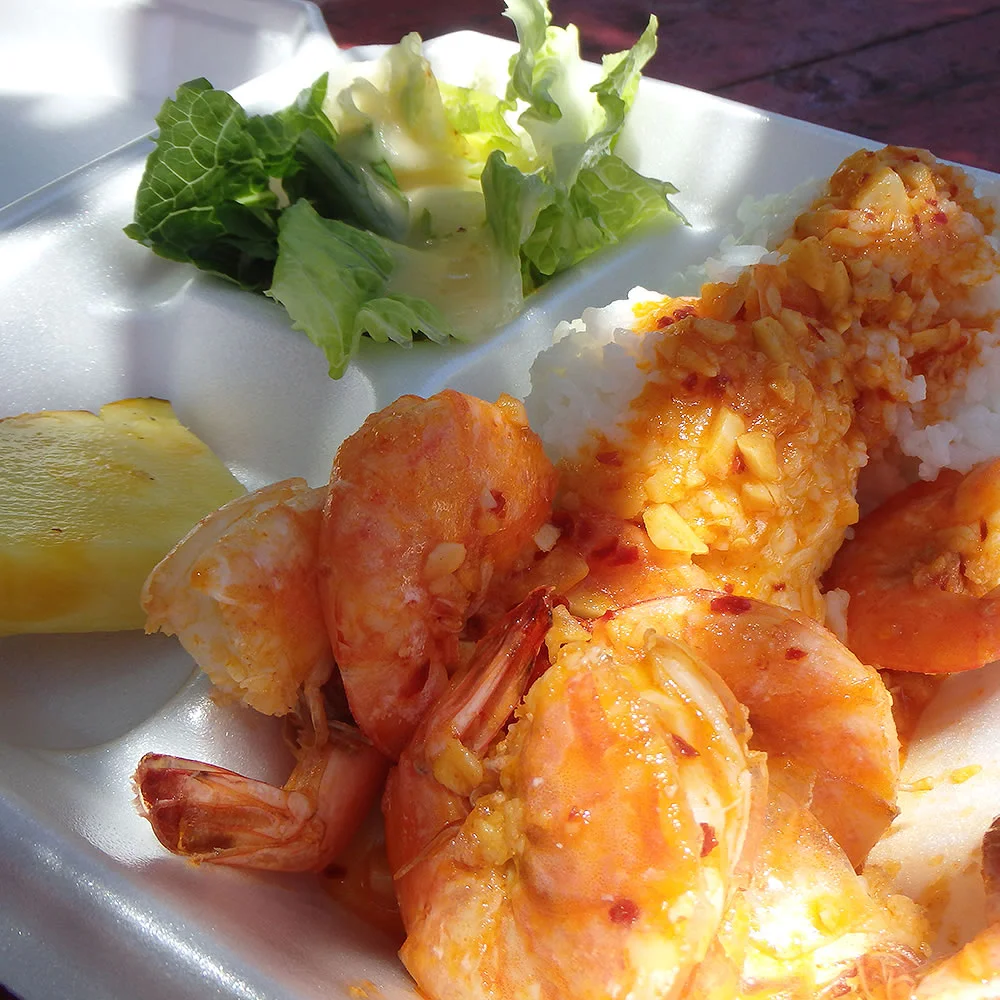 [エアアジアで行く激安ハワイ旅行記28] カフクにあるガーリックシュリンプの人気店「FUMI’S KAHUKU SHRIMP - フミズカフクシュリンプ」
