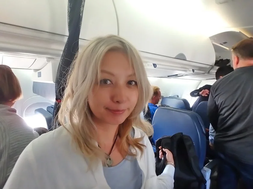 [片道1万円！？激安サンフランシスコ旅行記13] デルタ航空・アメリカ国内線の搭乗記レポート。フライト1時間でも軽食が出てくる!
