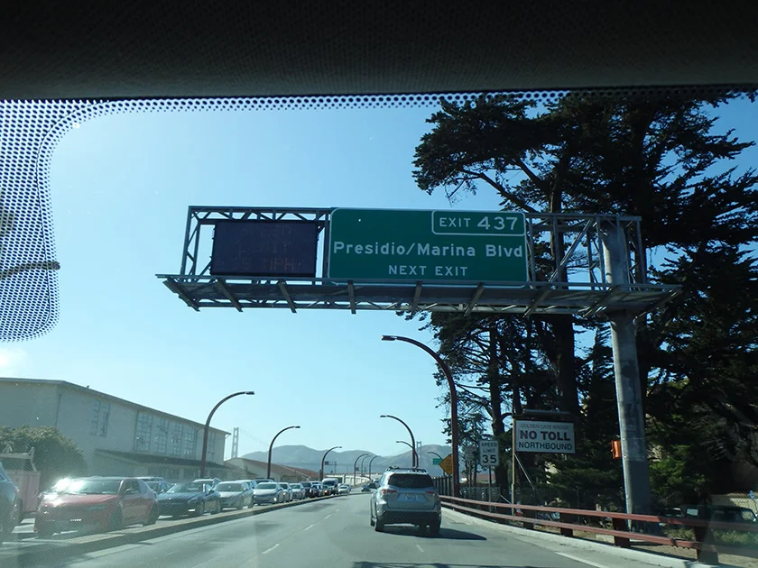 ゴールデンゲートブリッジ@サンフランシスコ通行料金の支払い方法