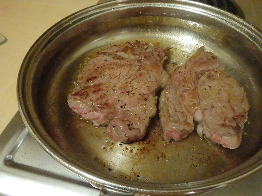 [片道1万円！？激安サンフランシスコ旅行記48] 今日はステーキよ♪ @サンフランシスコ