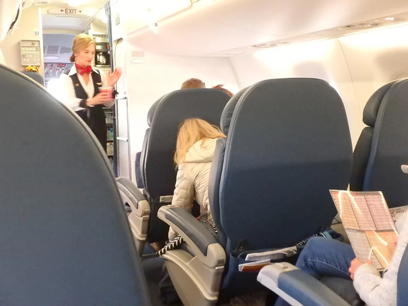 [片道1万円！？激安サンフランシスコ旅行記59] デルタ航空国内線でまさかのインボラアップグレードで「ファーストクラス」に!!