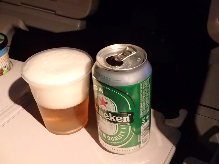 [片道1万円！？激安サンフランシスコ旅行記62] デルタ航空 DL007便(B777)の機内の様子と機内食・搭乗記レビュー。