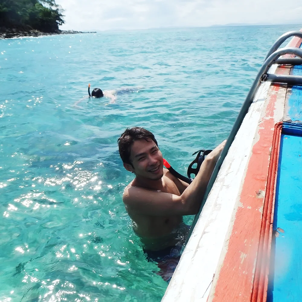 [タイの秘境・ピピ島とプーケットを巡る旅行記32] 魚影の濃さはバナナで決まる。