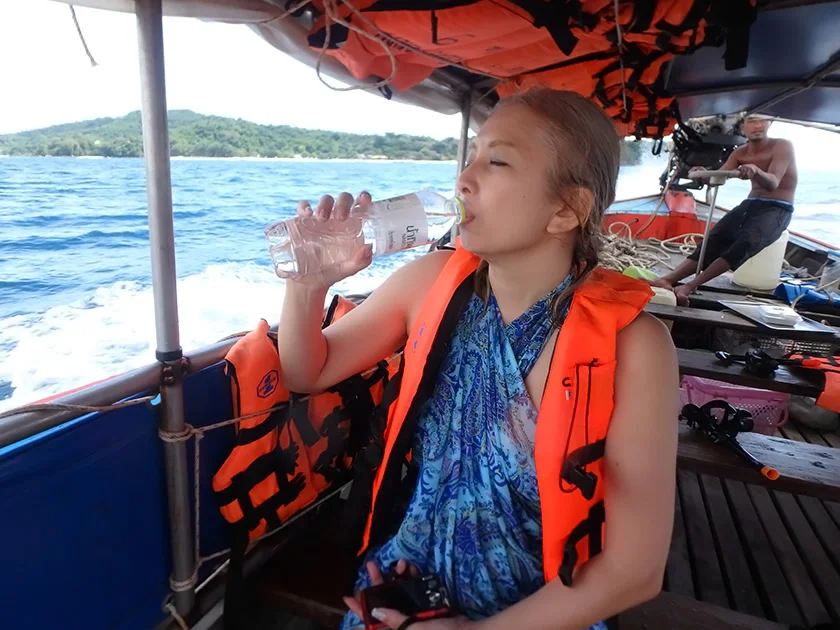 [タイの秘境・ピピ島とプーケットを巡る旅行記32] 魚影の濃さはバナナで決まる。