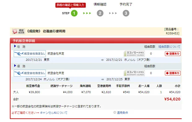 【緊急！格安航空券情報】今年のクリスマスはハワイで過ごす？？ホノルル行きが39800円！