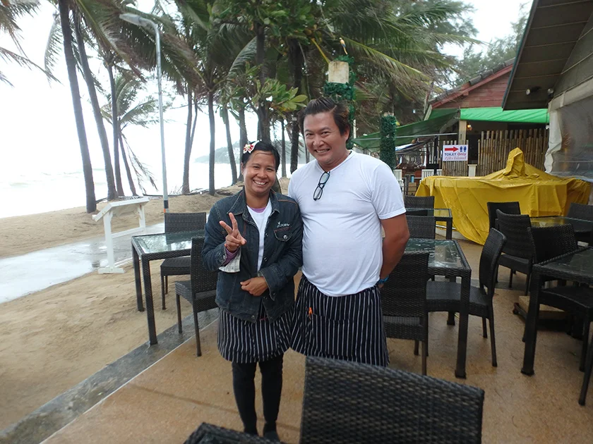 [タイの秘境・ピピ島とプーケットを巡る旅行記61] カマラビーチは完全にオフシーズンな雰囲気（汗）。
