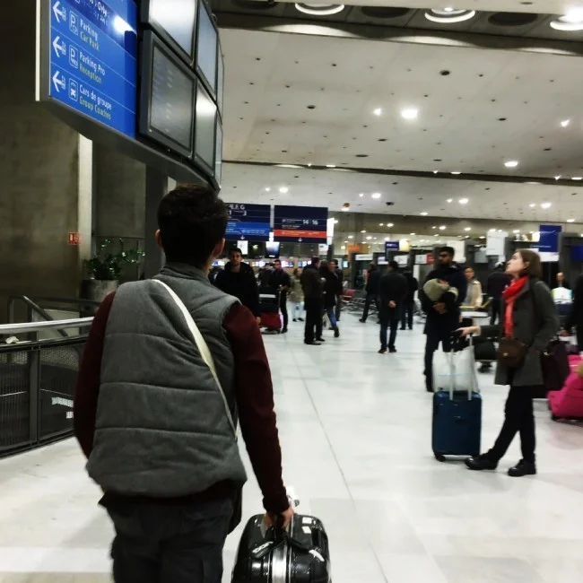 [エミレーツ航空で往復1.9万円！爆安フランス・パリ旅行記21] エミレーツ航空EK075便の機内食は美味しい♪ そしてパリに（やっと）到着！