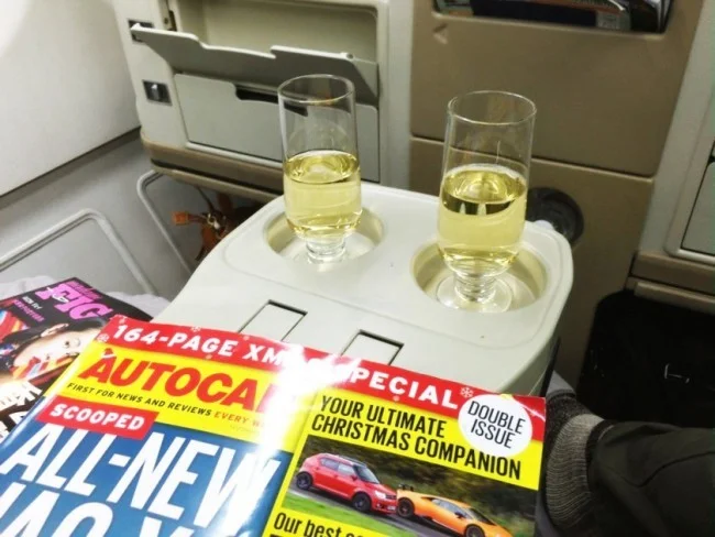 [北欧とアフリカを巡る年末年始の冒険旅行記：北欧編4] 何年ぶりだろう（涙）念願のシンガポール航空さんのビジネスクラスに搭乗するよ！