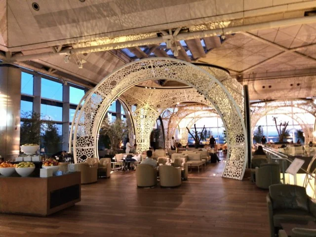 ターキッシュエアラインズ ビジネスクラスラウンジ - THY Lounge：設備編 ＠イスタンブール・アタチュルク国際空港