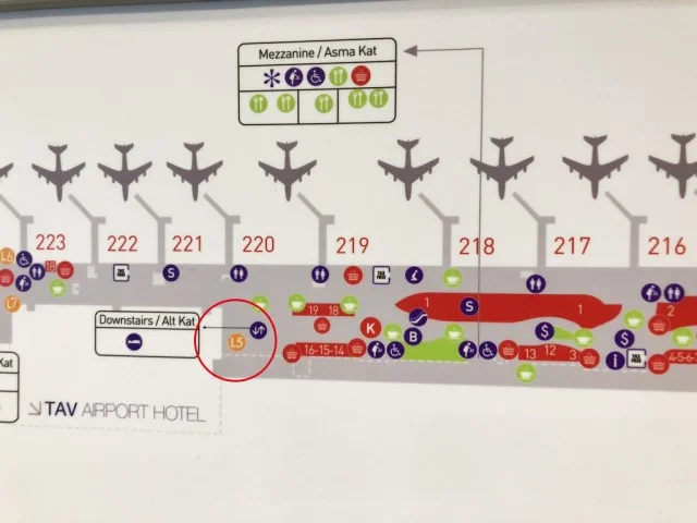 ターキッシュエアラインズ ビジネスクラスラウンジ - THY Lounge：設備編 ＠イスタンブール・アタチュルク国際空港