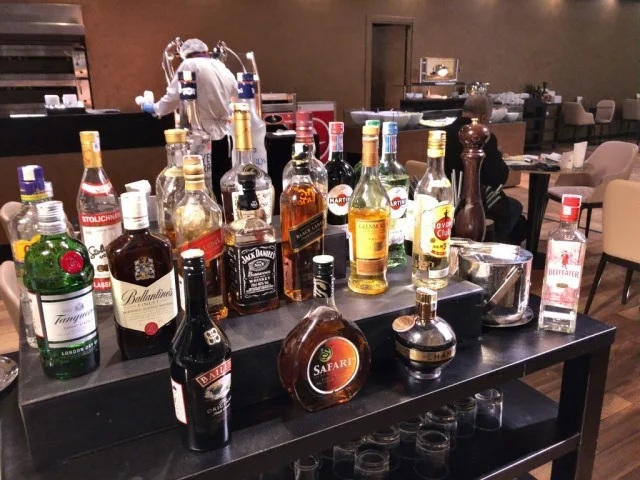 ターキッシュエアラインズ ビジネスクラスラウンジ - THY Lounge：食事編 ＠イスタンブール・アタチュルク国際空港