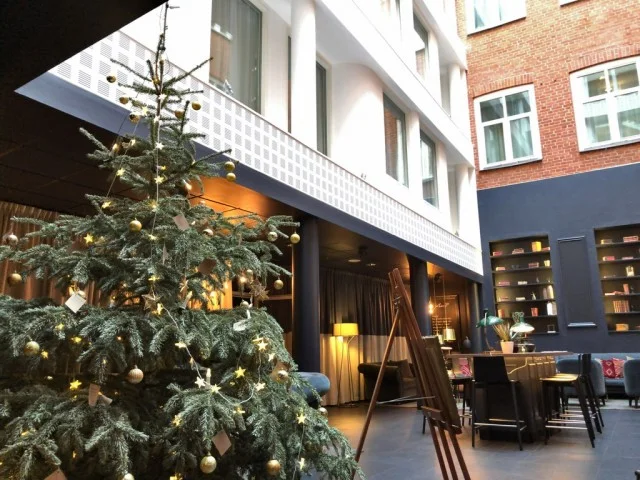 【スウェーデンとデンマーク 旅行記 ブログ | マイルでビジネスクラス無料！北欧のクリスマス 43】クラリオンコレクションホテルをチェックアウト。コペンハーゲンに戻るよ♪