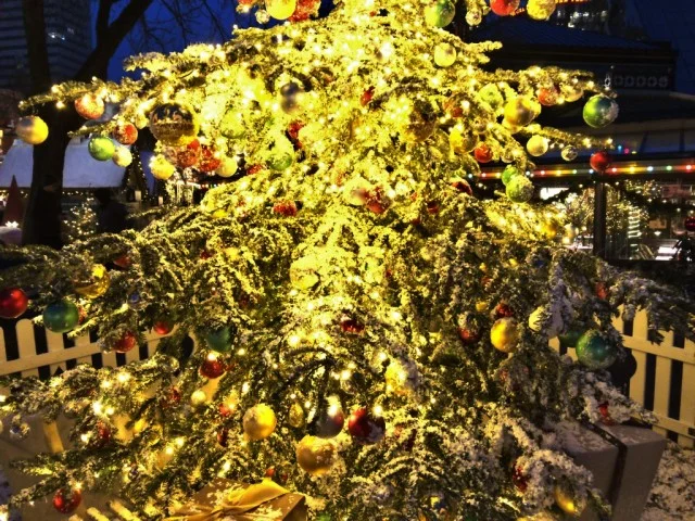 [北欧とアフリカを巡る年末年始の冒険旅行記：北欧編53] チボリ公園のクリスマスマーケット