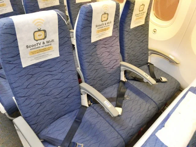 [ハワイ最後の楽園「モロカイ島」旅行記7] スクートハワイ線TR700に搭乗で読者さんにお会いする！