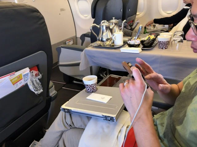[北欧とアフリカを巡る年末年始の冒険旅行記：サファリ編6] ターキッシュエアラインズ TK1938便（A321-200）の機内食