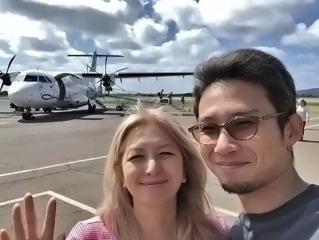 [ハワイ最後の楽園「モロカイ島」旅行記17] モロカイ島の空港「ホオレフア空港（Ho’olehua）」に到着！で、荷物どこ？