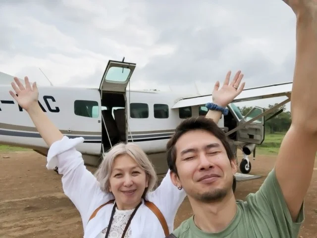 [北欧とアフリカを巡る年末年始の冒険旅行記：サファリ編16] あ！ごめん！ここじゃなかったｗ