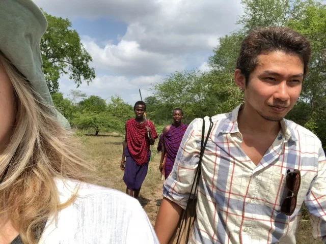 [北欧とアフリカを巡る年末年始の冒険旅行記：サファリ編40] ベルベット生地のような肌触りのバオバブの実