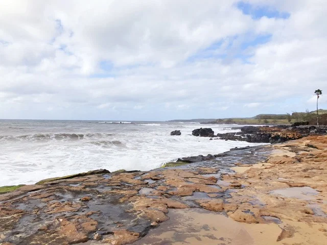[ハワイ最後の楽園「モロカイ島」旅行記29] モロカイ島の西側ケプヒ・ビーチの様子