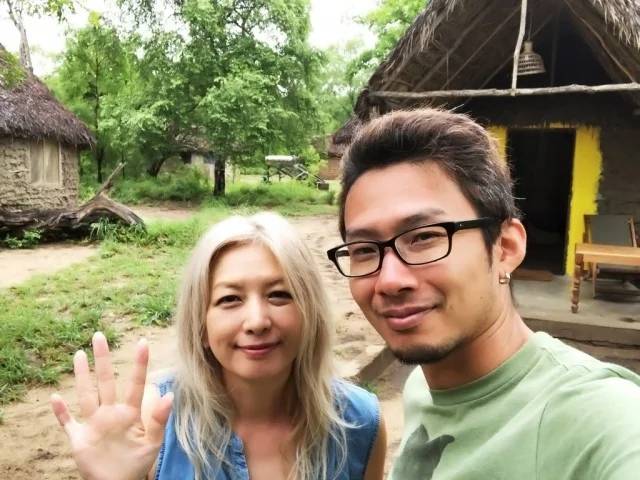 [北欧とアフリカを巡る年末年始の冒険旅行記：サファリ編57] アフリカサファリキャンプ出発の朝。
