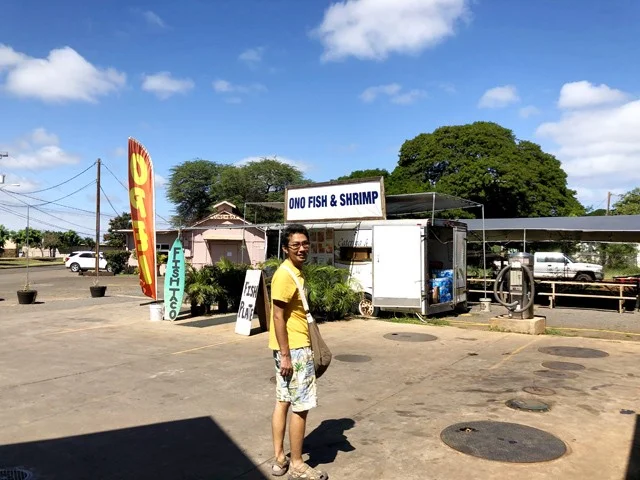 [ハワイ最後の楽園「モロカイ島」旅行記41] カウナカカイのシュリンプワゴン【格安でハワイの離島・モロカイ島 旅行記 ブログ | スクート＆ハワイアン航空 41】発見！