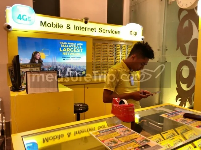 クアラルンプール国際空港 ガイド / KLIA2 夜中でも買えるプリペイドSIM