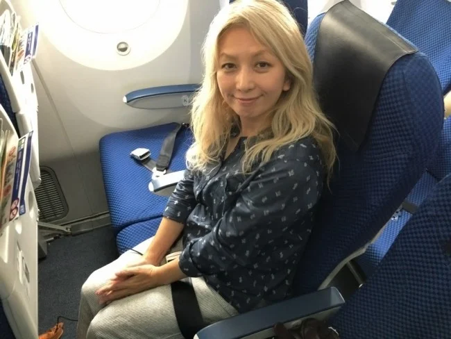 [マリオット・プラチナチャレンジ物語12] ANAさんの国内線B787の機内は快適♪