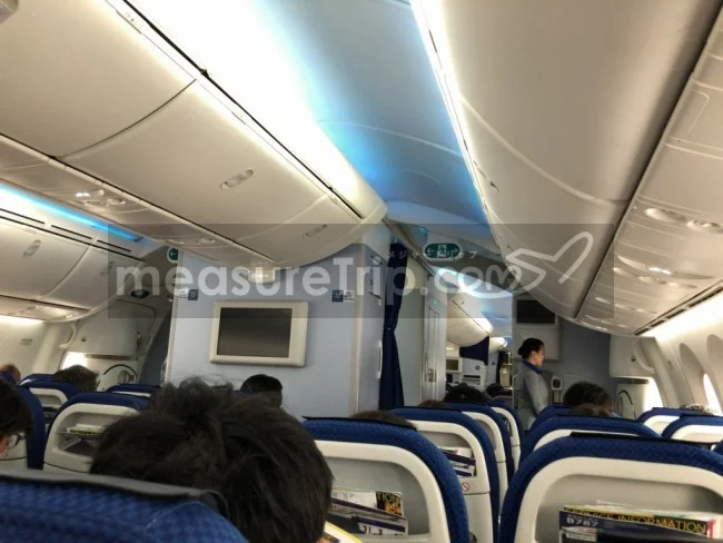 [マリオット・プラチナチャレンジ物語12] ANAさんの国内線B787の機内は快適♪