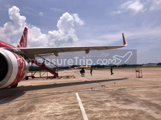 [マレーシアの秘境離島・レダン島GW旅行記14] マレーシアの港町「クアラトレンガヌ」の空港に到着。