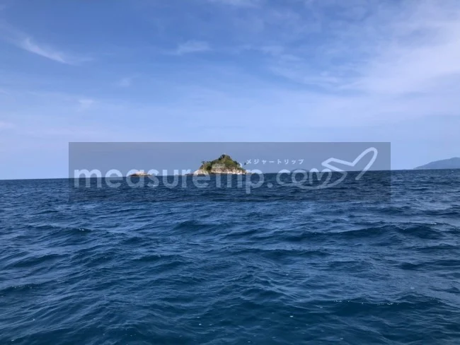[マレーシアの秘境離島・レダン島GW旅行記19] レダン島の港に到着。あれ？。。海の水透き通って無くね？（汗）