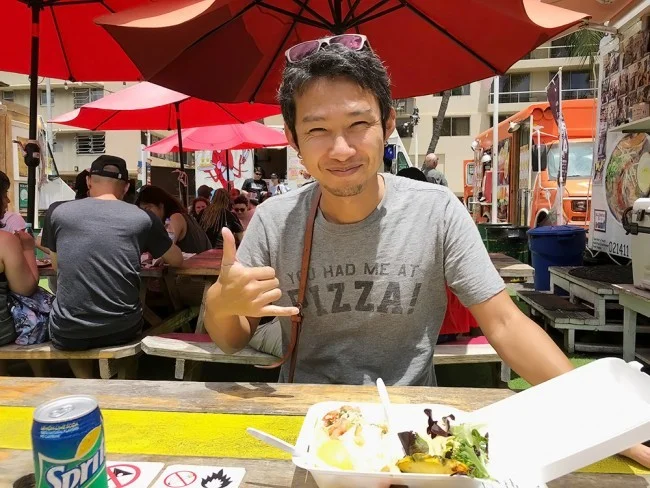 ワイキキフードトラック(屋台村)を堪能!ワイキキビーチウォーク