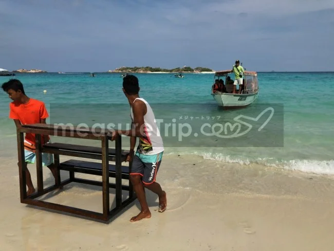 [マレーシアの秘境離島・レダン島GW旅行記20] この海の透明度を求めてレダン島にやって来たんだ！