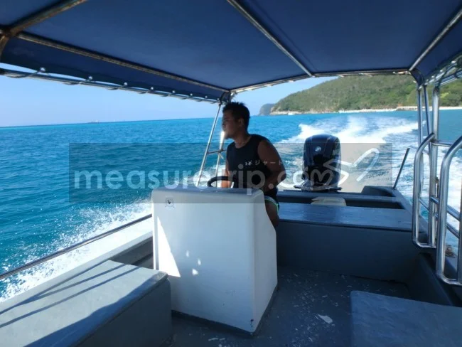 [マレーシアの秘境離島・レダン島GW旅行記36] レダン島のシュノーケルツアーへ。まずは北側のラグーンエリアへ