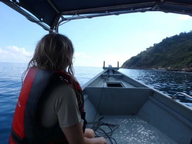 [マレーシアの秘境離島・レダン島GW旅行記37] ウミガメと泳ぐ＠レダン島の海